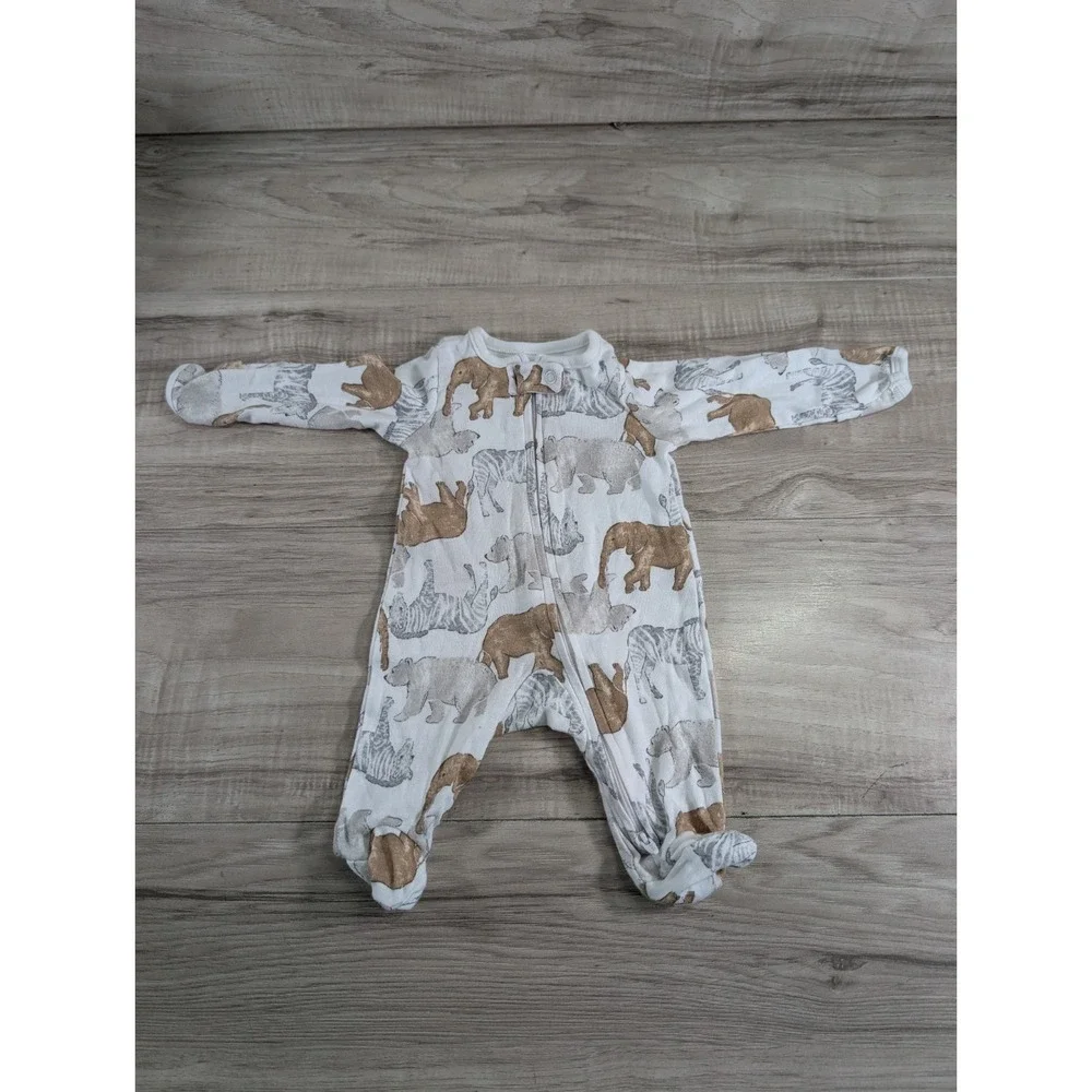 Carter's 3-Pack Boys Newborn Sleep Play Footed Pajamas Just One You